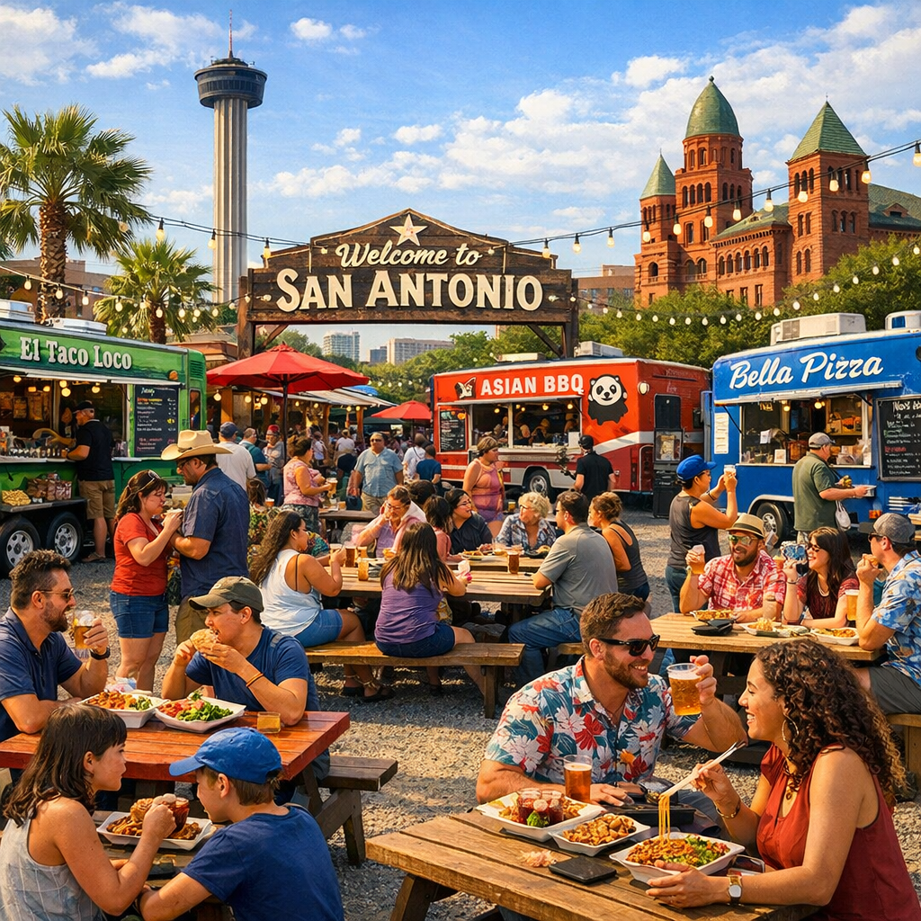 Exploring San Antonio’s Vibrant Food Truck Scene